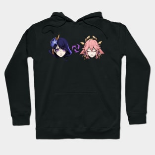 Raiden Shogun & Yae Miko Hoodie